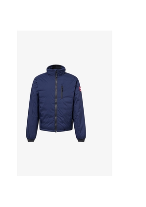 Mens Canada Goose Lodge High-Neck Shell-Down Jacket