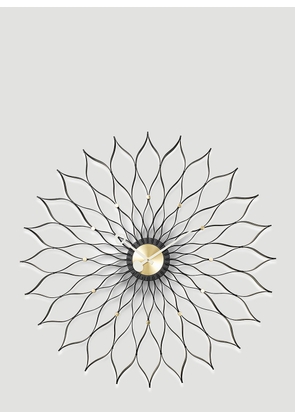 Vitra Sunflower Clock -  Decorative Objects Black One Size