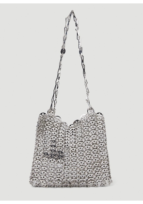 Paco Rabanne 1969 Metallic Disc Shoulder Bag - Woman Shoulder Bags Silver One Size