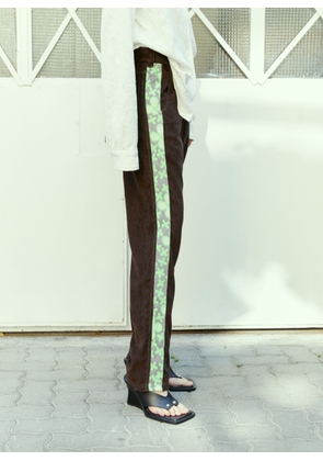 Reward If Found Corduroy Straight Pants - Woman Pants Brown M