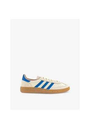 Womens Adidas Handball Spezial Suede and Knitted Low-Top Trainers