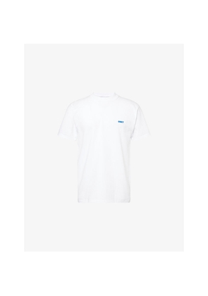 Mens Obey Graphic-Print Regular-Fit Cotton T-Shirt