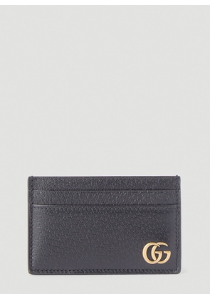 Gucci Gg Marmont Card Holder - Man Wallets & Cardholders Black One Size