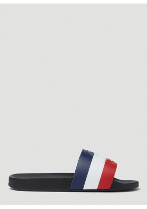 Moncler Basile Slides - Man Slides Black Eu - 41