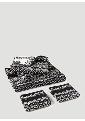 Missoni Home Keith Bath Set Of Five Towel Set -  Textiles Black One Size