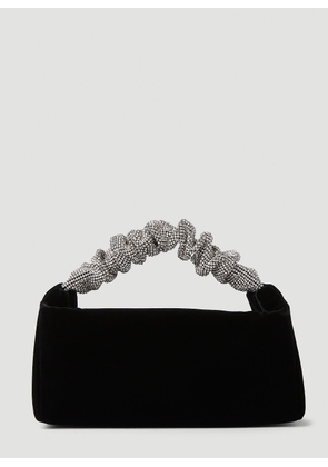 Alexander Wang Scrunchie Mini Handbag - Woman Handbags Black One Size