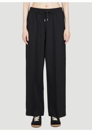 A.P.C. Alfreda Wide-leg Drawstring Pants - Woman Pants Black Eu - 40