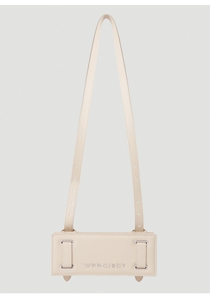 Y/Project Mini Accordian Shoulder Bag -  Crossbody Bags Cream One Size