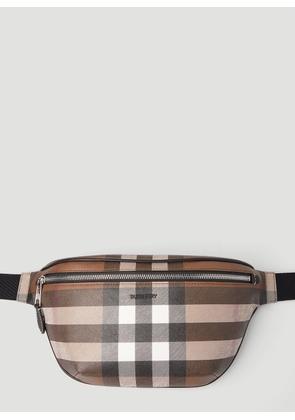 Burberry Cason Belt Bag - Man Belt Bags Brown One Size