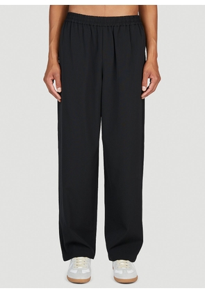 Acne Studios Relaxed Drawstring Pants - Man Pants Black Eu - 52