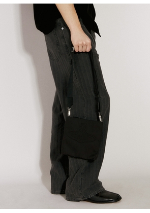 Vivienne Westwood Squire Tote Bag - Man Tote Bags Black One Size