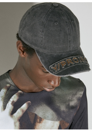 Y/Project Logo Patch Baseball Cap - Man Hats Black One Size