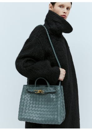 Bottega Veneta Medium Andiamo Handbag - Woman Handbags Grey One Size