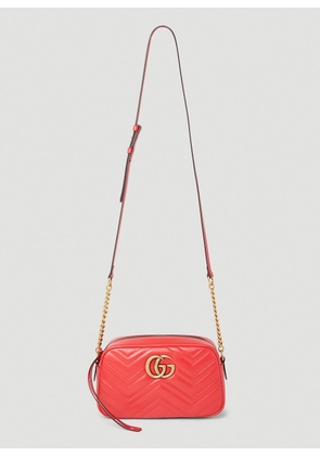 Gucci Gg Marmont Shoulder Bag - Woman Shoulder Bags Red One Size