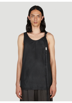 Ann Demeulemeester Tommy Tank Top - Man Tops Black It - 48