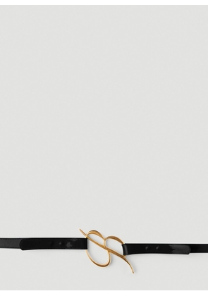 Blumarine B Logo Belt - Woman Belts Black S