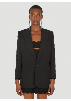 Saint Laurent Classic Single Breasted Blazer - Woman Blazers Black Fr - 36