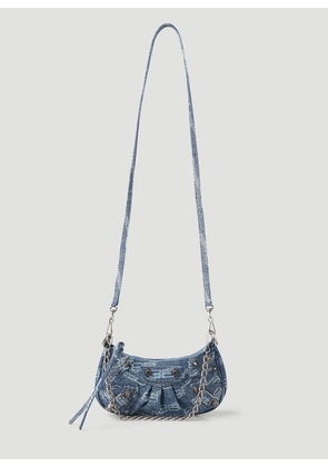 Balenciaga Le Cagole Mini Shoulder Bag - Woman Shoulder Bags Blue One Size
