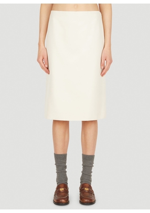 Miu Miu Classic Suit Skirt - Woman Skirts Cream It - 40