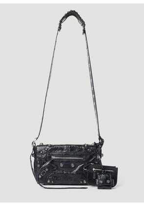 Balenciaga Le Cagole Mini Crossbody Bag - Man Crossbody Bags Black One Size