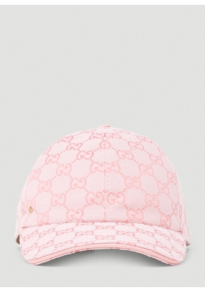 Gucci Interlocking G Baseball Cap - Woman Hats Pink M