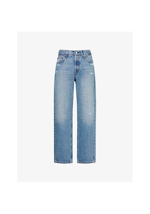 Womens Levis 501® '90S Straight-Leg Loose Denim Jeans