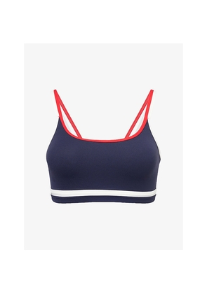 Womens Splits59 Eva Rigor Double Strap Stretch-Woven Sports Bra