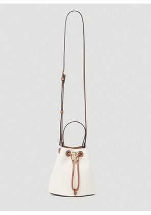Burberry Mini Tb Bucket Bag - Woman Shoulder Bags Natural One Size