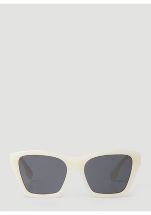 Burberry Arden Sunglasses - Woman Sunglasses White One Size