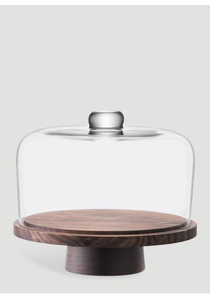 LSA International City Dome And Walnut Stand -  Kitchen  Transparent One Size