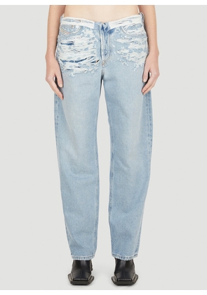 Diesel D-ark Fsb1 Jeans - Woman Jeans Light Blue 28