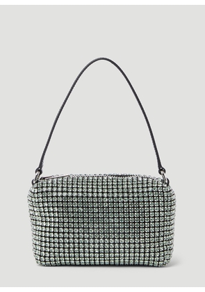 Alexander Wang Heiress Crystal Shoulder Bag - Woman Shoulder Bags Green One Size