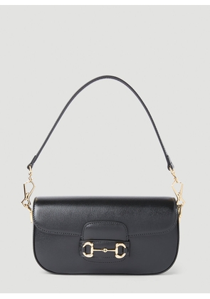 Gucci 1955 Horsebit Shoulder Bag - Woman Shoulder Bags Black One Size