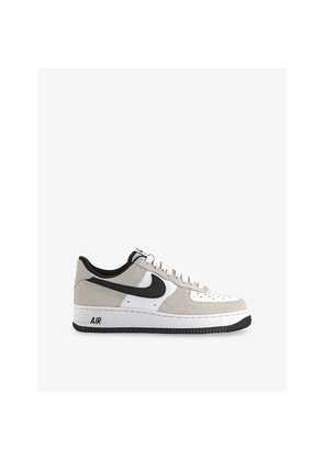 Mens Nike Air Force 1 '07 Suede Low-Top Trainers