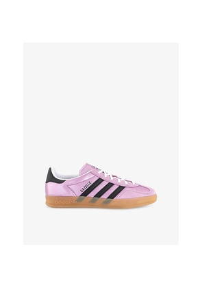 Womens Adidas Gazelle Indoor Leather Low-Top Trainers
