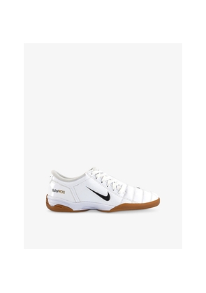 Womens Nike W T90 Patent-Leather Low-Top Trainers