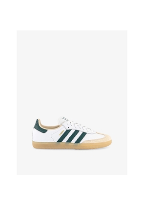 Womens Adidas Samba OG Leather Low-Top Trainers