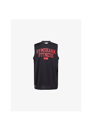 Mens Gymshark Varsity Sleeveless Woven Tank Top