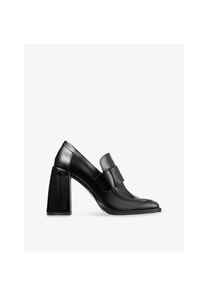 Womens Jimmy Choo Tylor 95 Patent Leather Loafers