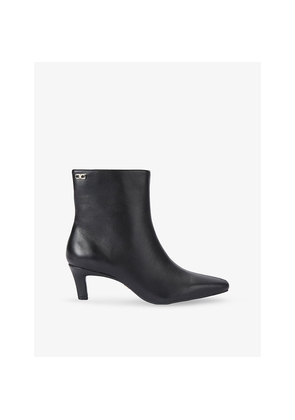 Womens Carvela Moda Heeled Leather Ankle Boots
