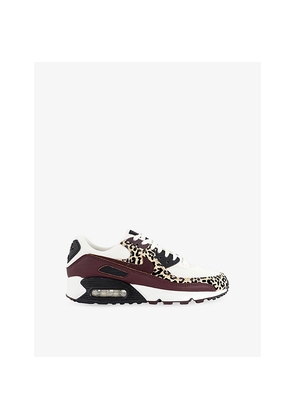 Womens Nike Air Max 90 Leather Trainers