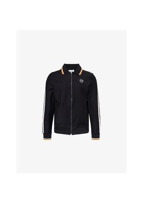 Mens Sergio Tacchini Giorno Stripe-Trim Cotton-Blend Track Jacket