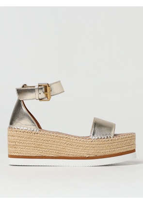 Espadrille SEE BY CHLOÉ Woman color Gold