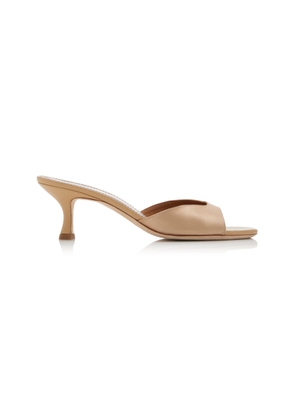 STAUD Brigitte Satin Mules - Moda Operandi