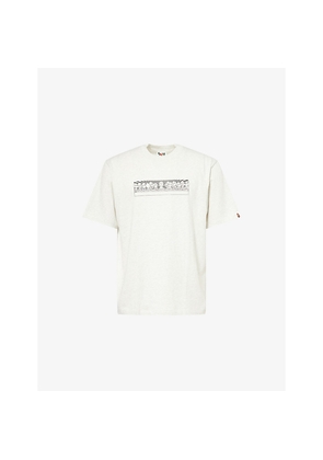 Mens A Bathing Ape Bape Babyilo Graphic-Print Cotton T-Shirt