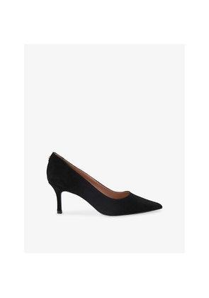 Womens Carvela Pompeii Heeled Suede Courts
