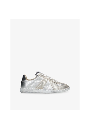 Womens Maison Margiela Replica Leather Trainers