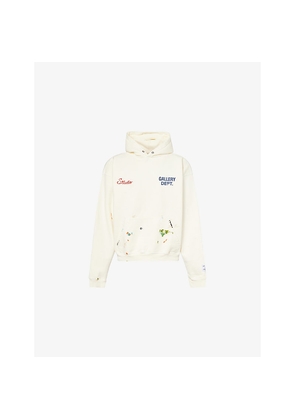 Mens Gallery Dept Studio Embroidered Cotton-Jersey Hoodie