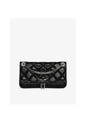 Womens Zadig&Voltaire Rock II Quilted Leather Clutch