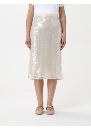 Skirt STELLA MCCARTNEY Woman color Yellow Cream